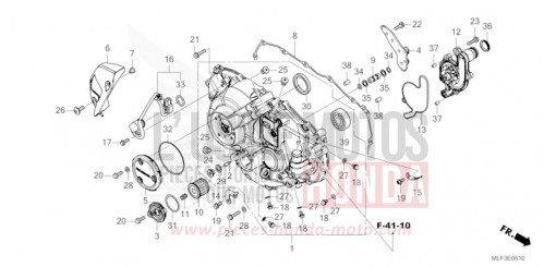 PANNEAU CARTER-MOTEUR D. (NT1100D) NT1100DP de 2023